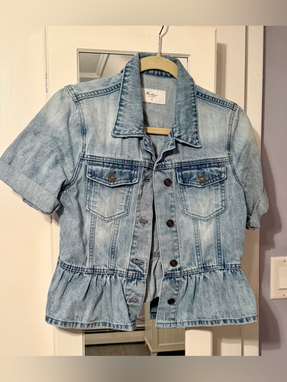 KanCan Light Blue Denim Jacket
